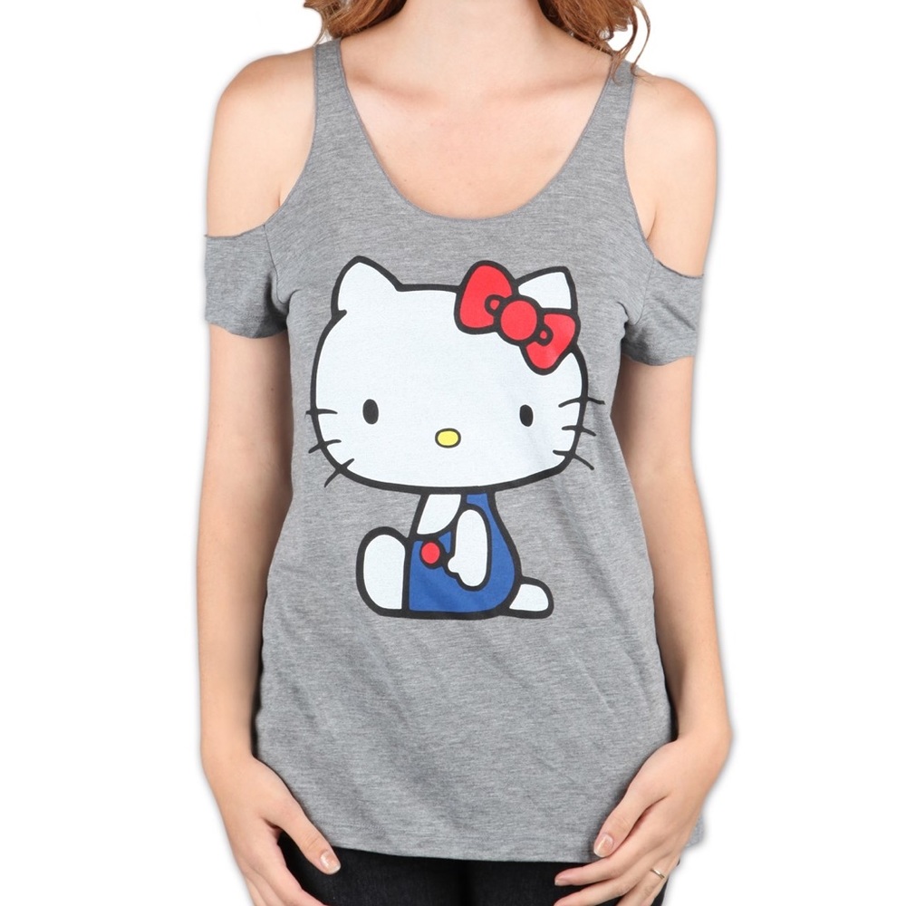 VANS x HELLO KITTY Cold Shoulder Shirt